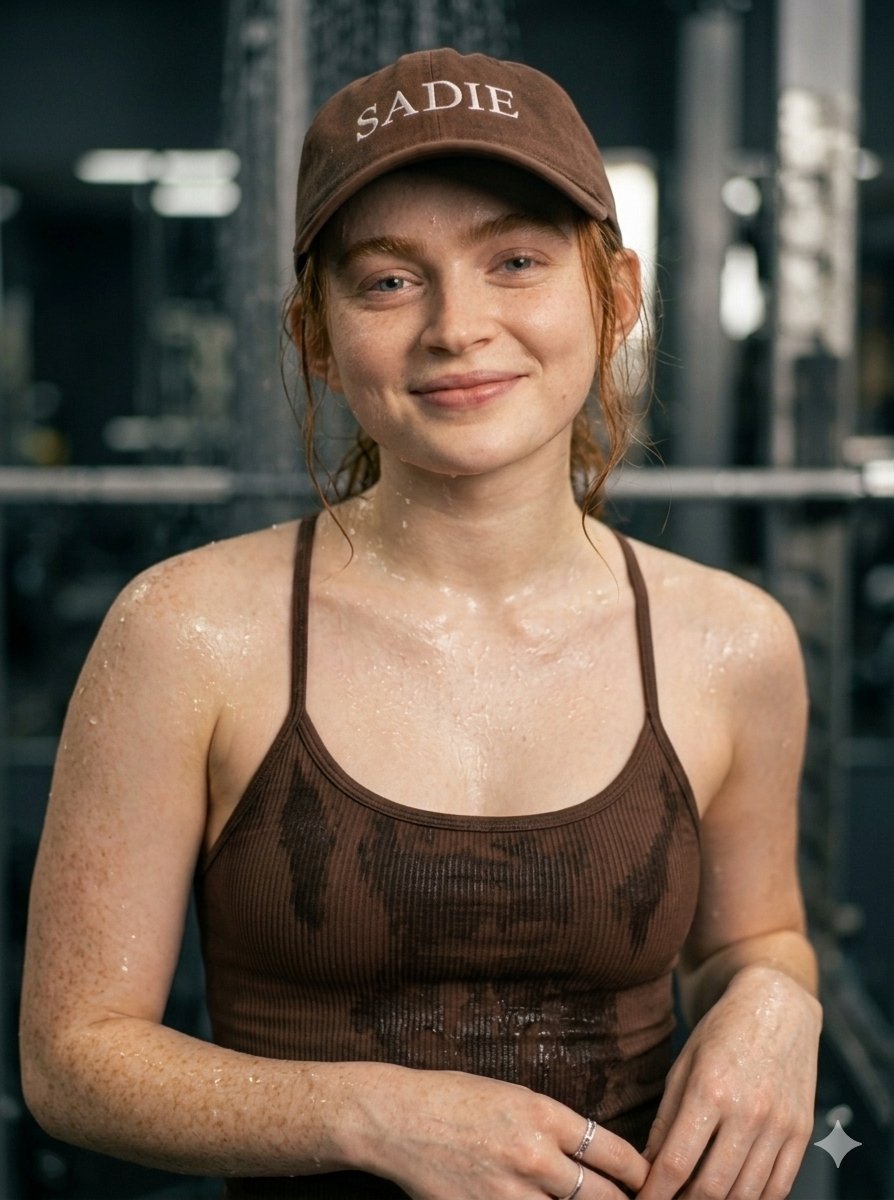 Structured Prompt for Woman Posing in a Gym