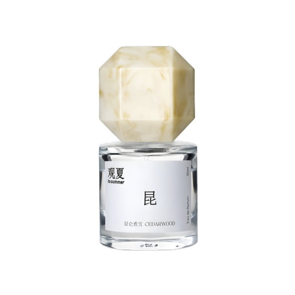 Perfume promo with niche Le Labo-like feel