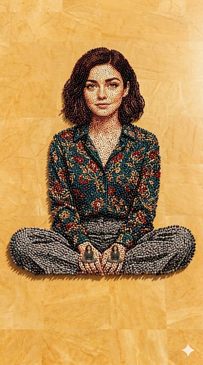 Recursive Human Figure Mosaic