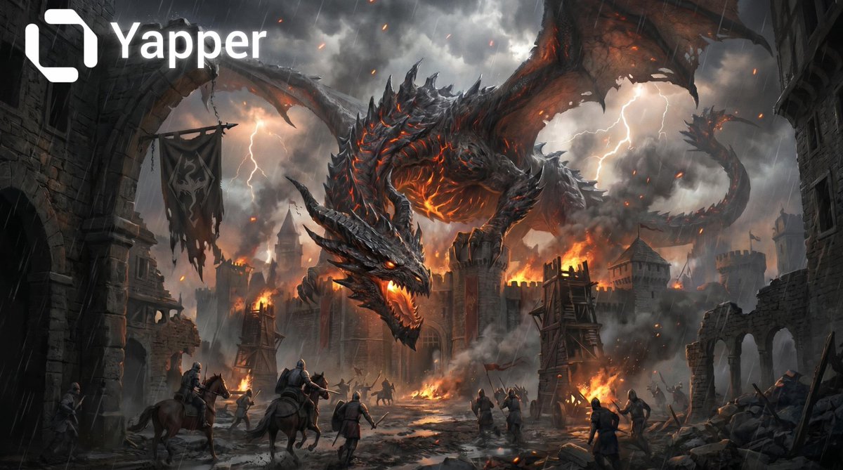 Dragon and Burning Kingdom