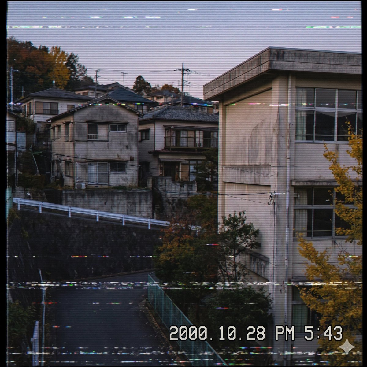 Nostalgic Japanese Suburb Footage