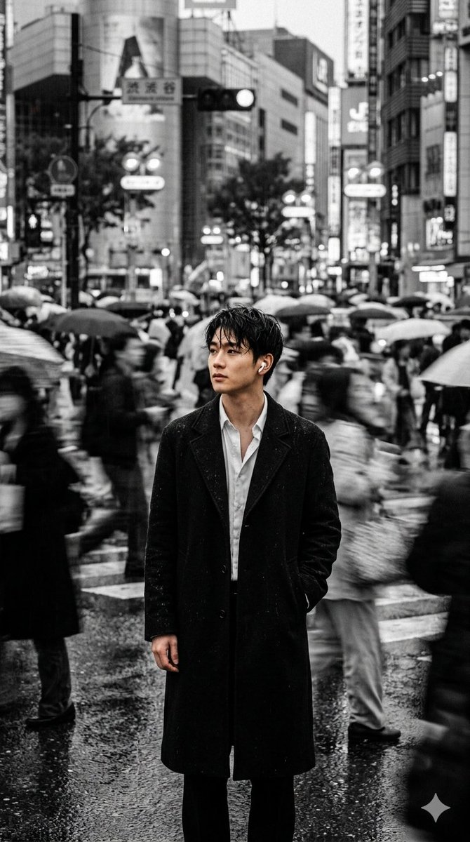 Cinematic Street Photography Portrait