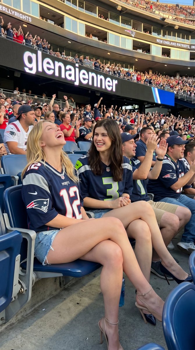 Candid Sports Stadium Fan Portrait