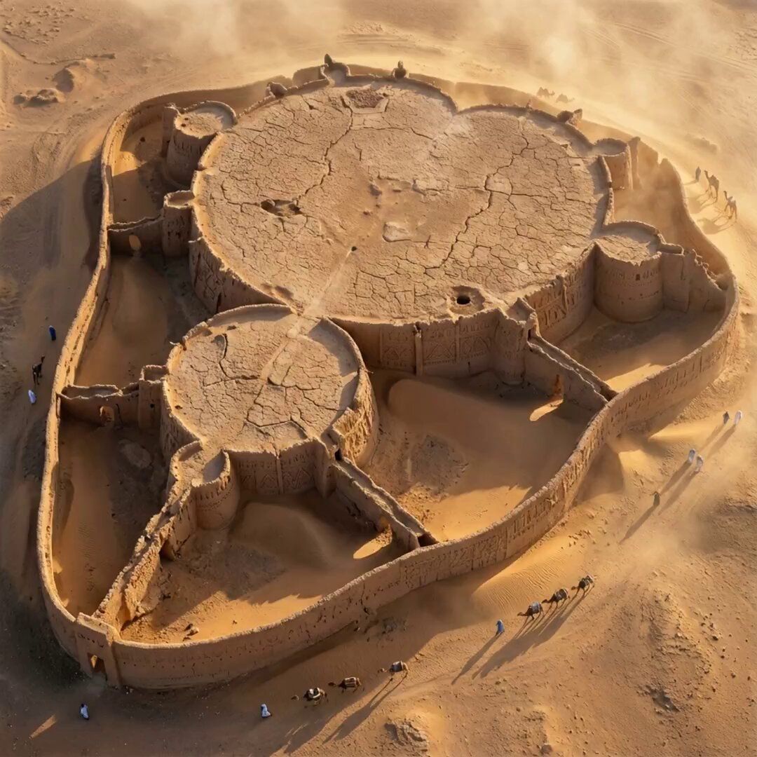 Mandelbrot Set Fractal Adobe Fortress