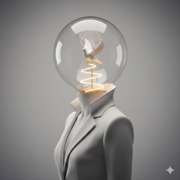 Surreal Minimalist Conceptual Artwork Prompt