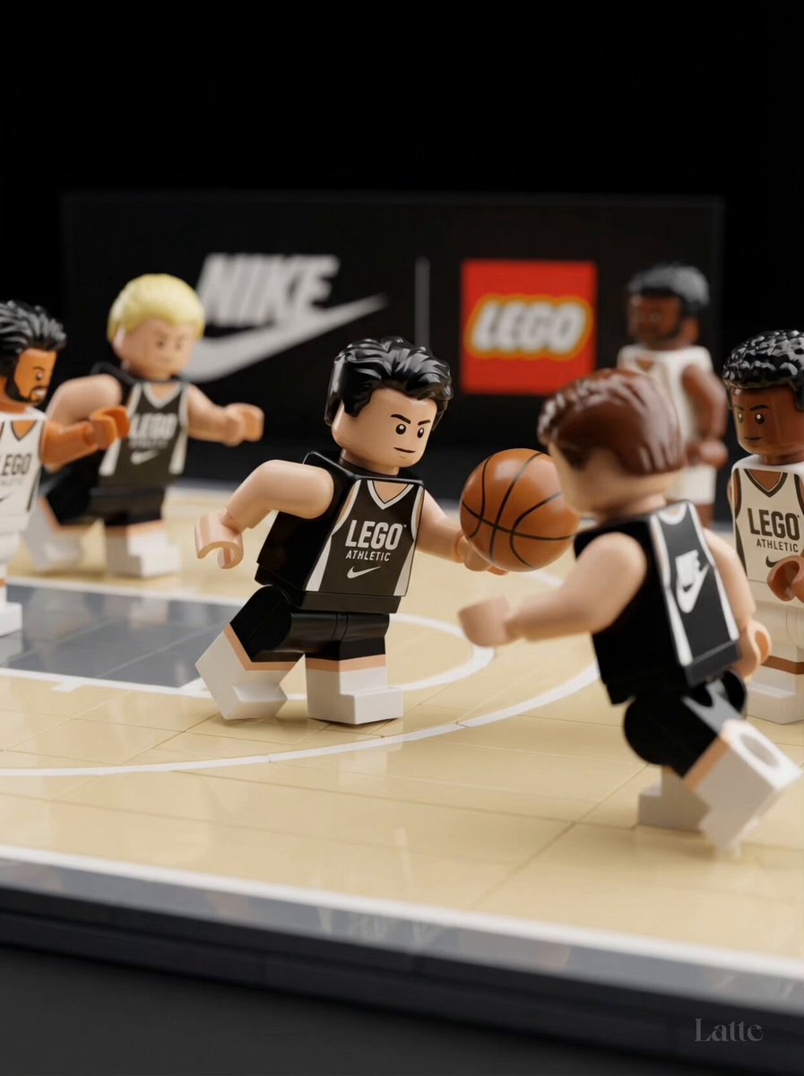 LEGO Basketball Scene Commercial Shot