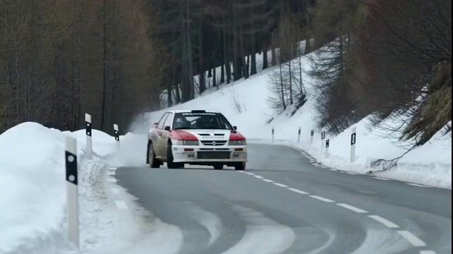 Cinematic Rally Car Scene
