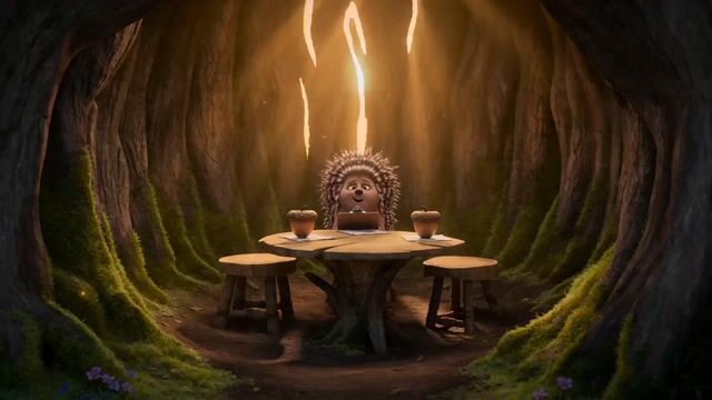 Heartwarming Woodland Comedy Video Prompt