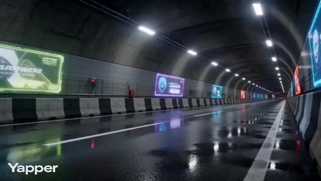 Cyberpunk F1 Cinematic Sequence