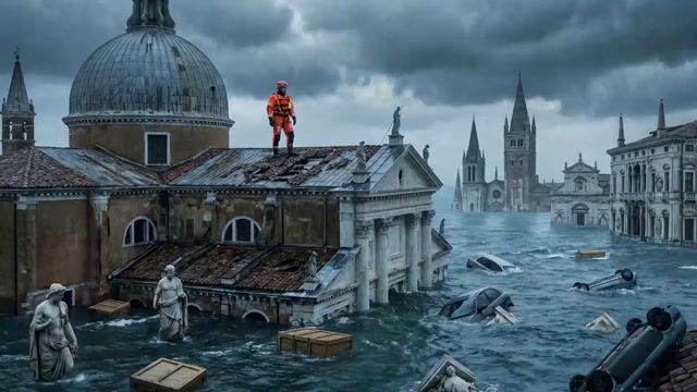 Continuous One-Take Disaster Film Realism