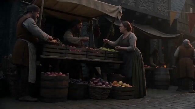Motivated Continuous Camera Movement in Medieval Market Video Prompt