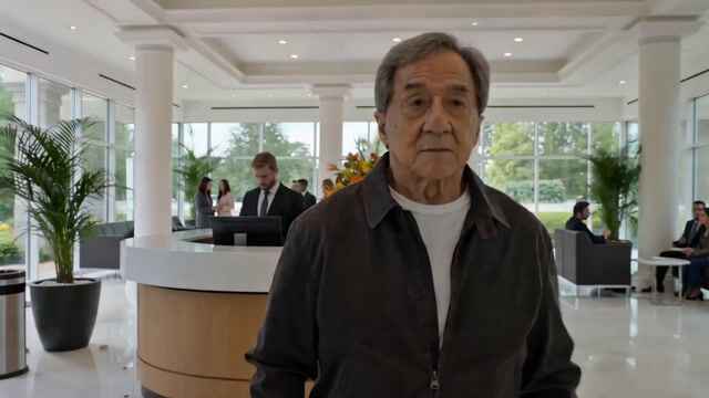 Action Comedy: Old Master in Hotel Lobby