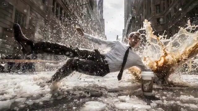 Bullet Time Cinematic Prompt
