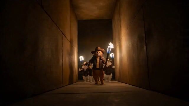 Cat Master and Bear Pharaoh Cinematic Comedy
