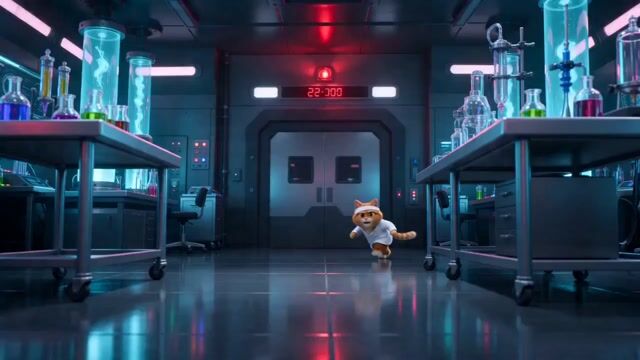 Sci-Fi Dark Comedy Chase Scene