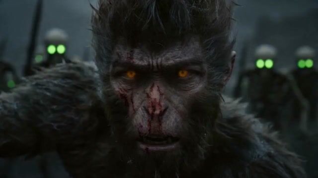 Epic Multi-Shot Sequence of Sun Wukong on a Mythological Battlefield