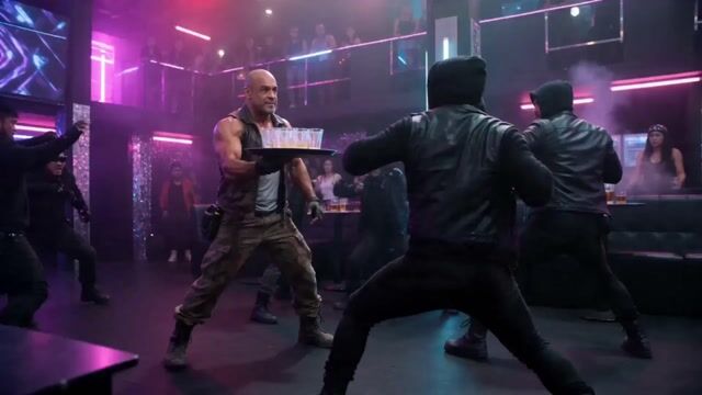 Seedance 2 Cyberpunk Bar Dialogue Prompt