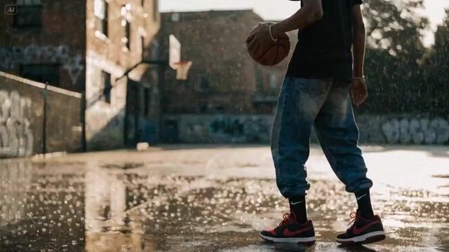 Nike Basketball Sprint Video Prompt