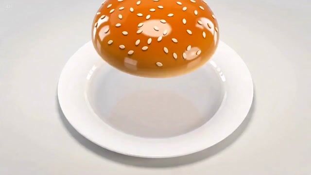 Cartoon Food Rhythmic Stacking