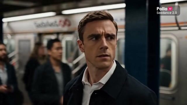 Cinematic Male Commercial - Subway Scene