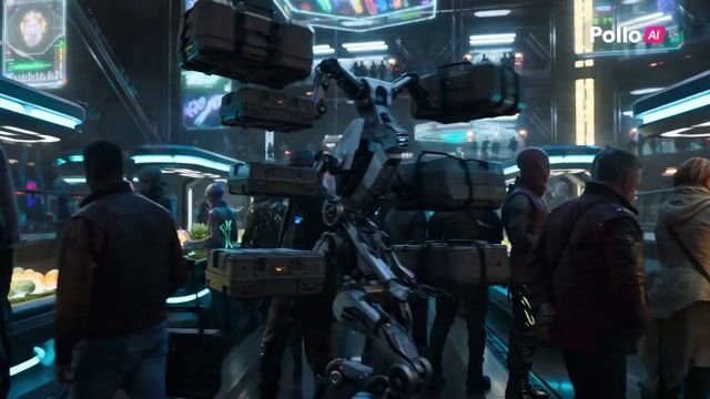Futuristic Alien Marketplace Prompt
