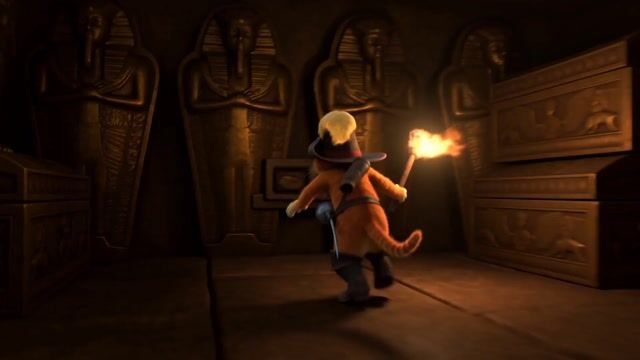 Orange Cat Adventure: Pyramid Simulation