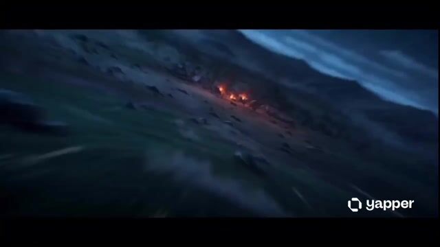 2D Anime Action Sequence: Wind Knight vs Shadow Beast