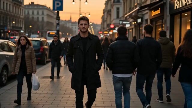 Istanbul sidewalk time-stealing sequence