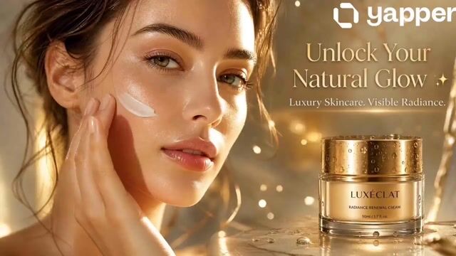 Luxury Skincare Commercial Radiance