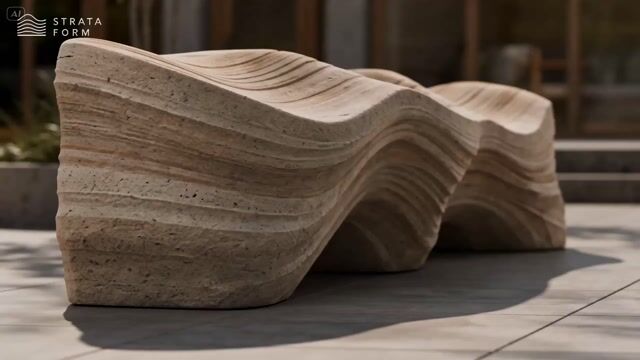 Erosion Bench Furniture Ad