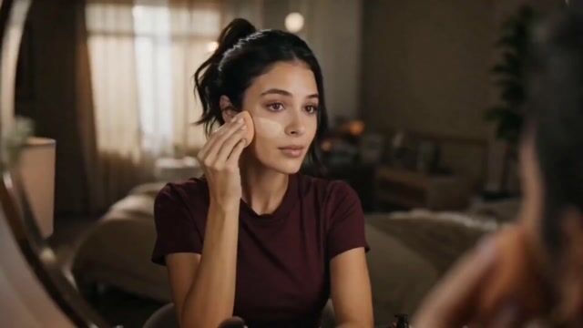 Cinematic Morning Makeup Routine