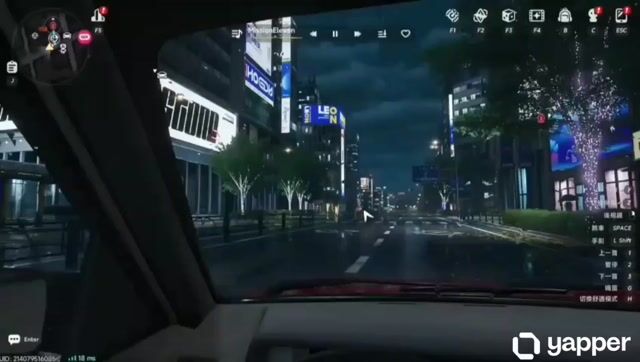 Cinematic Sports Car in Void