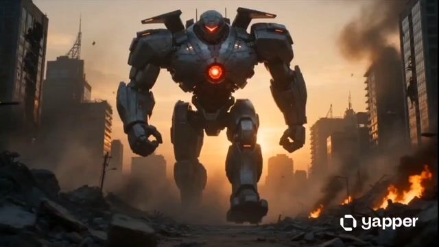 Woman vs War Robot