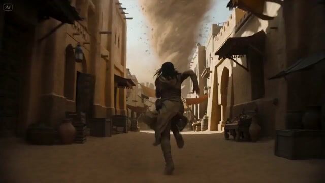 Desert Courier and Sandstorm Leviathan Chase