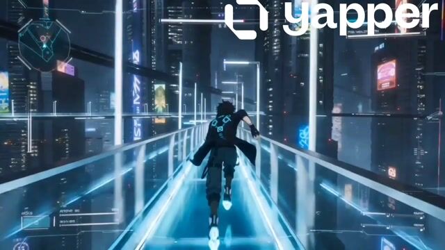 Sci-Fi Anime Floating City Cinematic