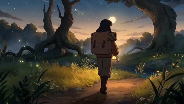 Fantasy Anime Forest Adventure Sequence