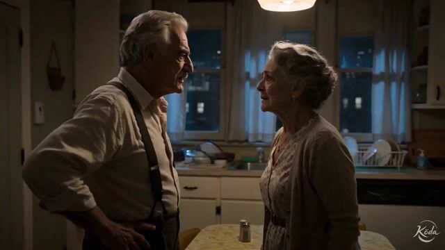 Cinematic Emotional Kitchen Confrontation