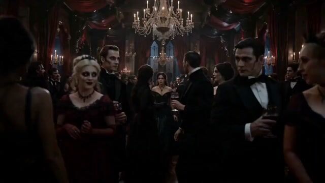 Gothic Vampire Ballroom Dance