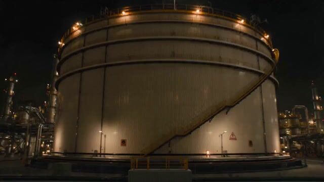 Kaiju Oil Tank Explosion