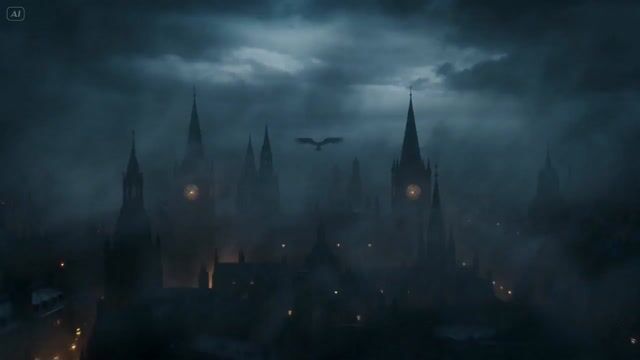 Gothic Shadow Raven Storm VFX