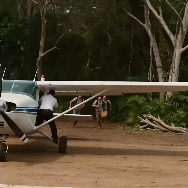 T-Rex Jungle Airstrip Escape