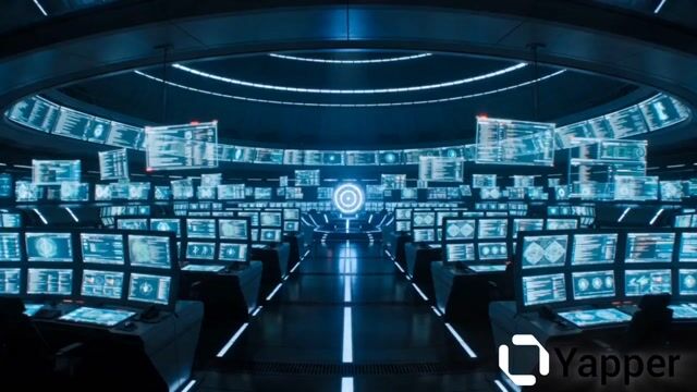 Cyberpunk AI Command Center