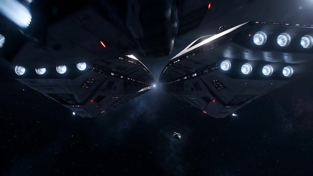 Space Warship Battle