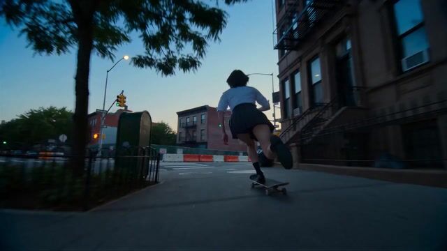 Cinematic NYC Street Skateboarding