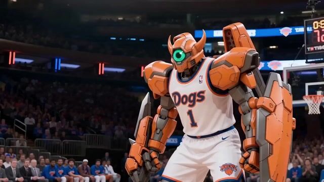 Robot Basketball Slam Dunk