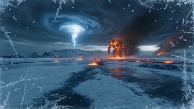 Elemental Ice vs Fire Battle