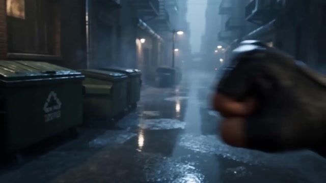 POV Street Fight Cinematic Prompt