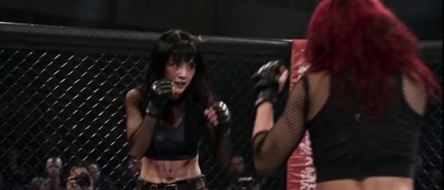 Cinematic MMA Combat Scene