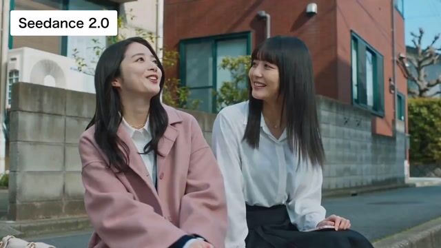Japanese Slice-of-Life Street Conversation
