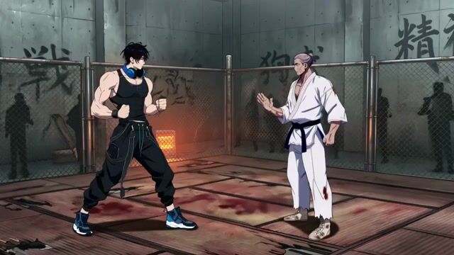 Multi-Shot Anime Fight Choreography Prompt
